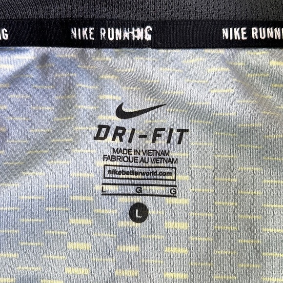 🎯Nike Men's Dri-Fit Racer Half-Zip Training Shirt Size Large - Picture 10 of 15